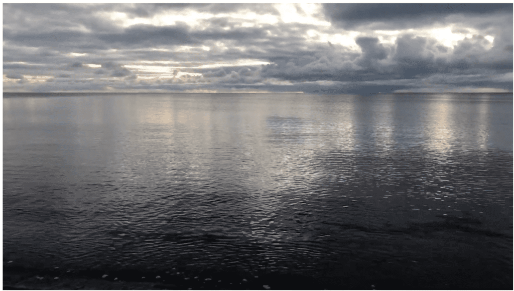 En stille dag ved havet
