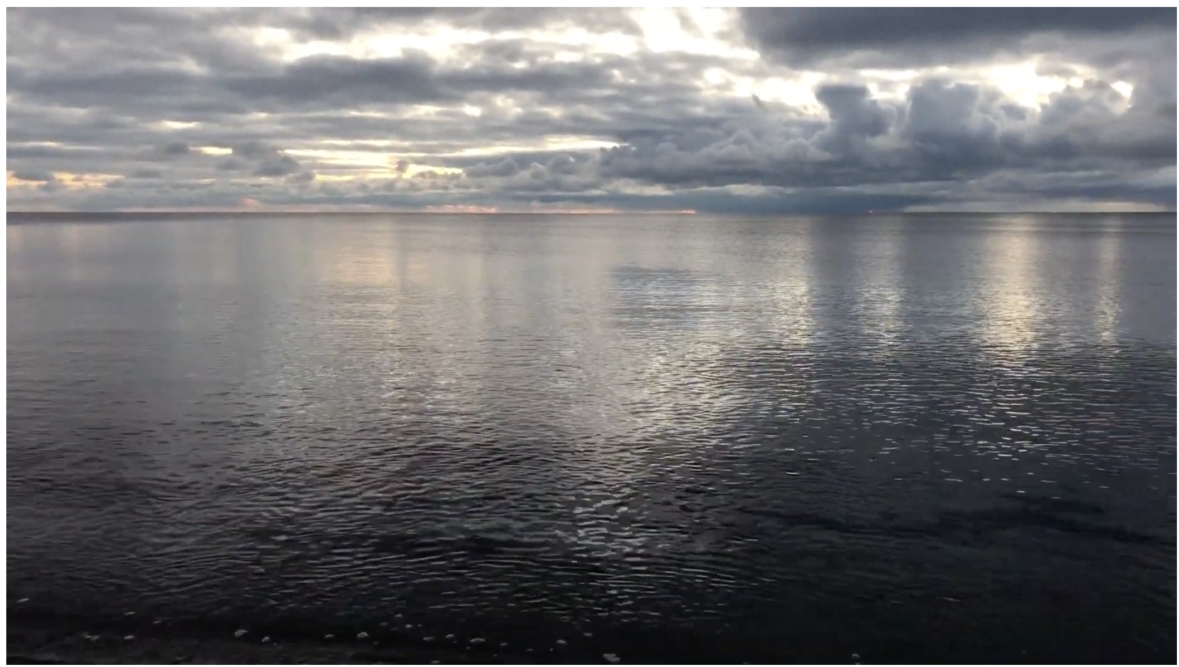 En stille dag ved havet